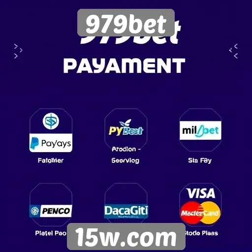 Comparação entre métodos de pagamento disponíveis na 979bet